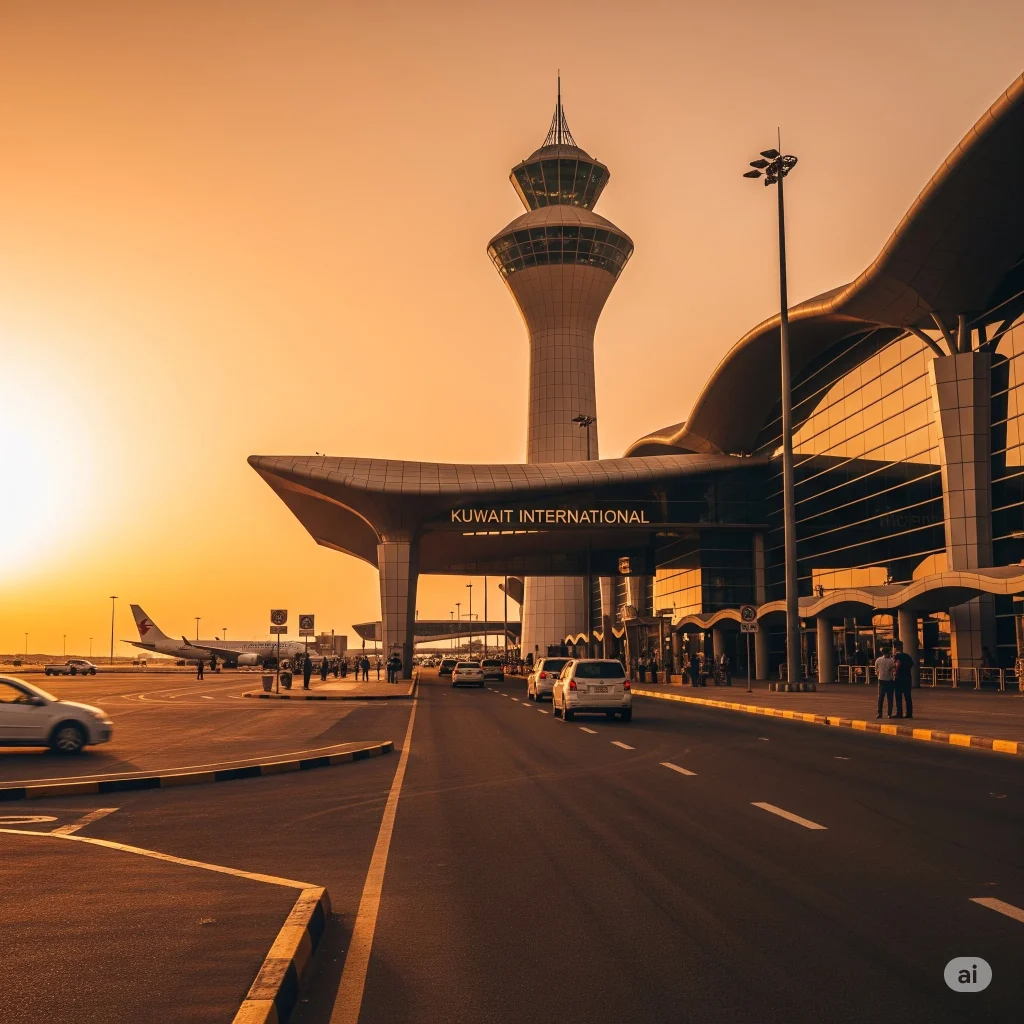 توصيل مطار الكويت