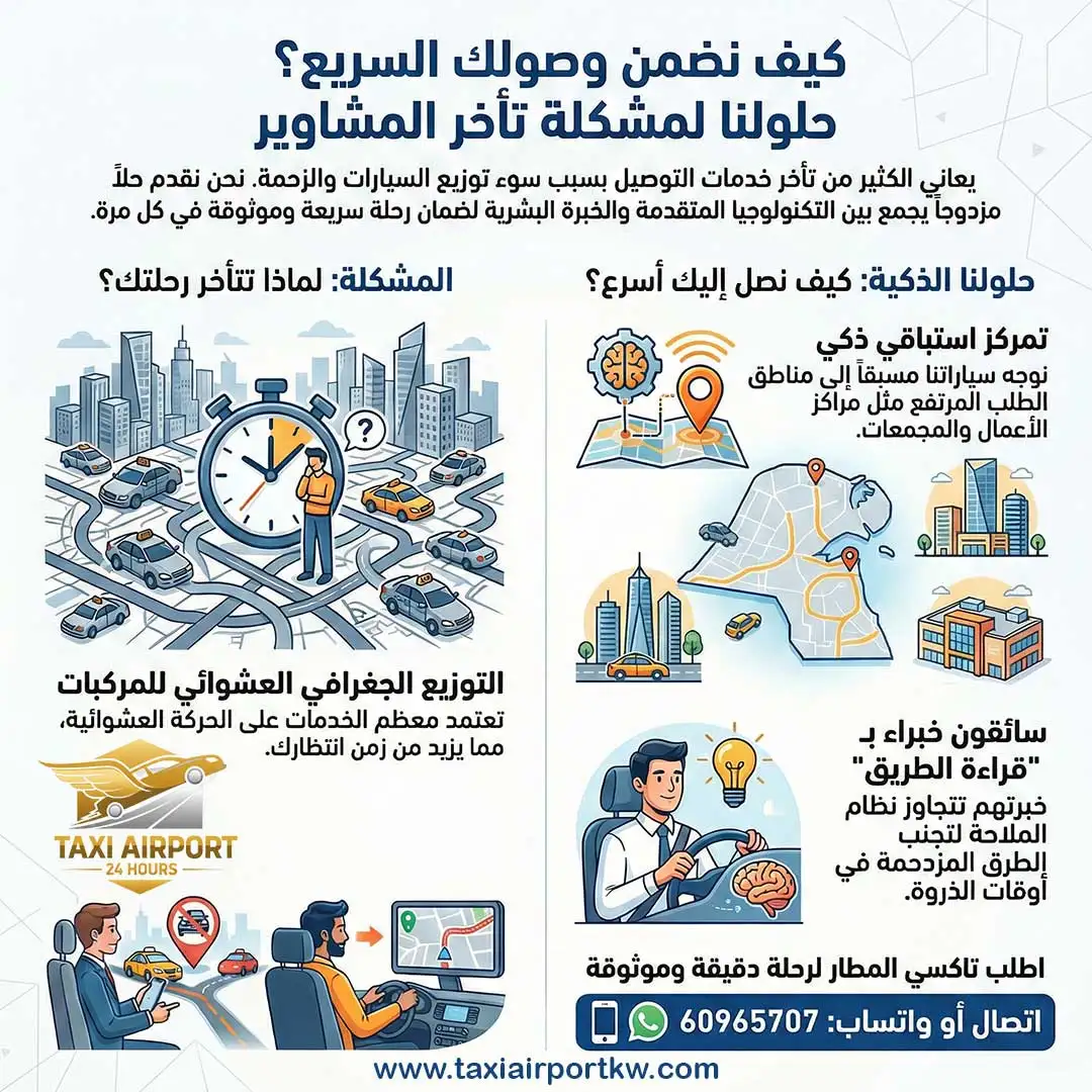 تاكسي توصيل الكويت